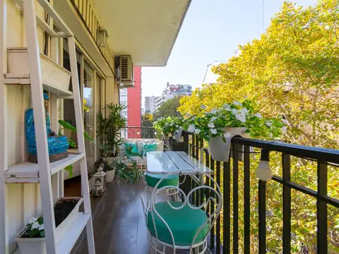 DEPTO 5 AMB EN VENTA EN PALERMO C/BALCON FRENTE
