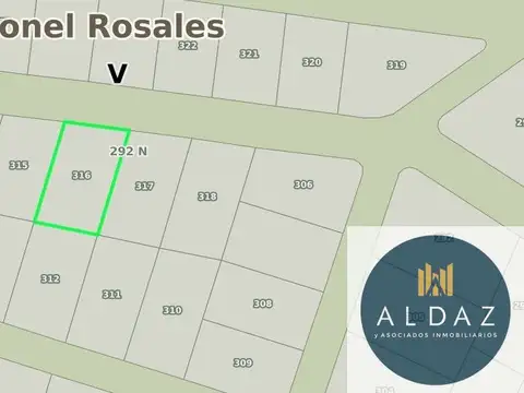 Terreno en Venta 34  mts Fondo