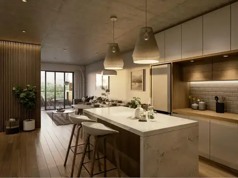 VENTA DEPARTAMENTO 2 AMBIENTES, ESCRITORIO Y CON BALCON EN CONSTRUCCION EN COGHLAN