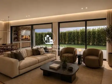 Casa 4 ambientes con 3 baños