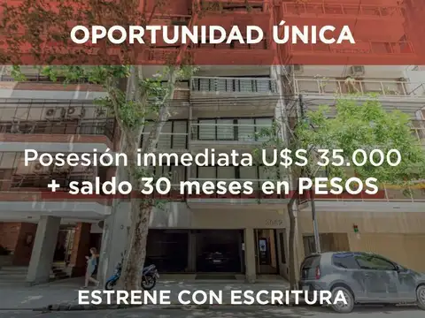 Venta  Departamento Monoambiente  Barrio Norte