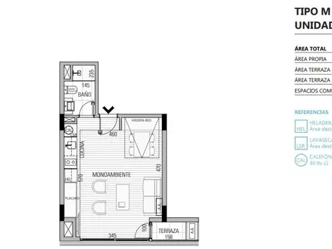 Departamento en Venta en Roosvelt, USD 123.504