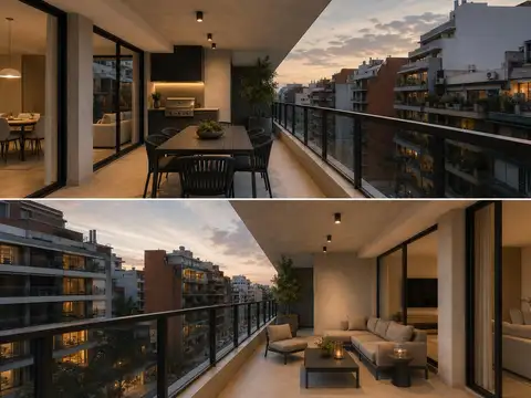 VENTA DEPARTAMENTO 5 O 4 AMBIENTES CON BALCON TERRAZA CON PARRILLA EN CONSTRUCCION EN VILLA URQUIZA