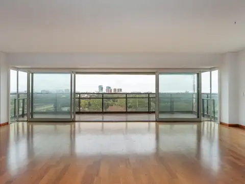 Piso alto con vista al río | 4 dorm. | 2 cocheras