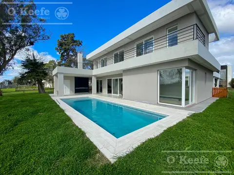 Casa a estrenar en venta / Alquiler  con piscina en barrio cerrado Greenville, Hudson.