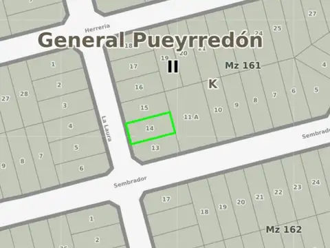 Terreno en Venta de 260,0 m2