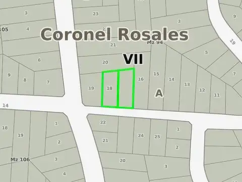 Terreno en Venta en Pehuen Co, USD 50.000