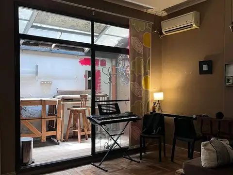 Monoambiente con Patio apto profesional