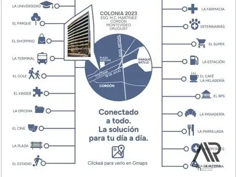 Departamento en Venta en Cordón , USD 184.200