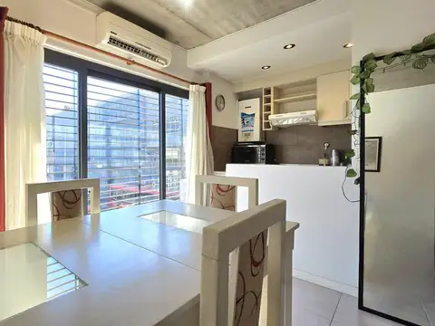 Departamento 2 ambientes con 1 baño