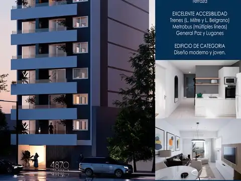 Departamento en Nuñez