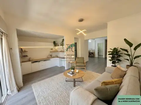 Departamento en Alquiler con 1 cocheras