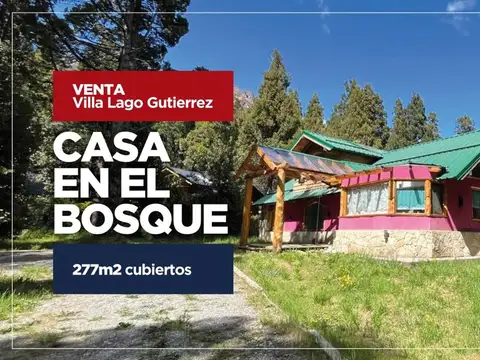VENTA CASA 4 HABITACIONES EN EL BOSQUE
