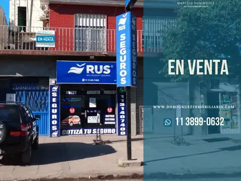 PROPIEDAD COMERCIAL EN VENTA EN CRUCE CASTELAR