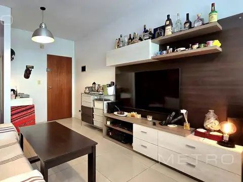 Departamento 2 ambientes con 1 baño