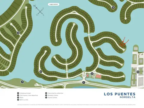 Venta LOTE Nordelta Los Puentes al LAGO