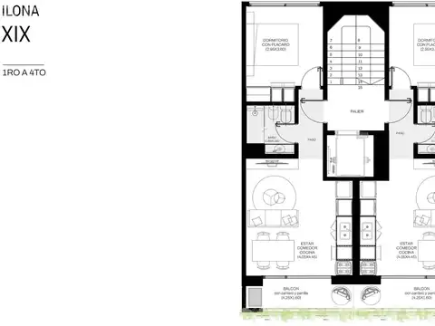 Departamento en venta de tres ambientes- Haedo Sur