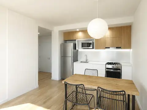 Departamento Monoambiente con 1 baño
