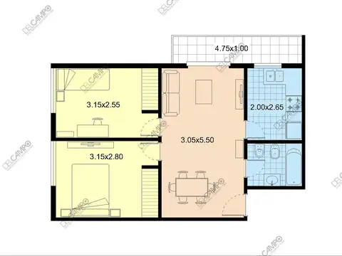 Ciudad de la Paz al 3500