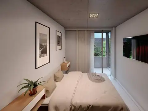 Departamento 2 ambientes con 1 baño