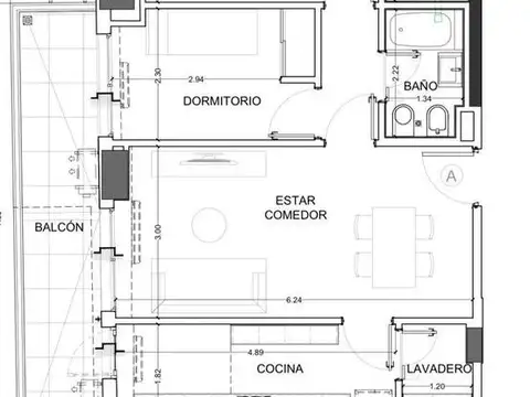 Departamento en Venta en Recoleta, USD 296.500