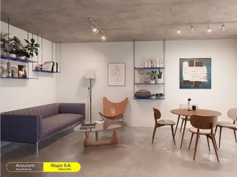 VENTA Semipiso 2 amb - balcón frente/contrafrente