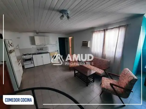 Departamento 2 ambientes con 2 baños