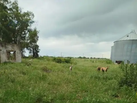 Campo 2 ha con galpón, silos y oficina en Ruta 32 y Bv. Acevedo, Pergamino