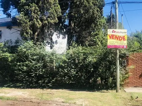 Terreno en Venta 9,80  mts Frente
