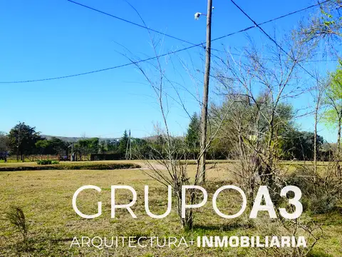 SE VENDE LOTE EN POTRERO DE GARAY SOBRE AV COSTANERA A METROS DEL ASFALTO -811