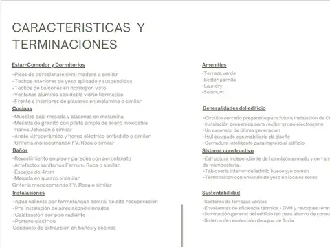 Departamento en Venta 1 año