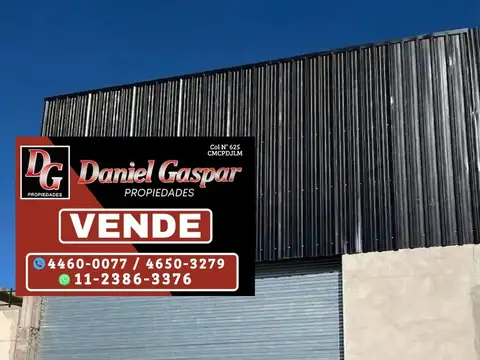 VENTA – GALPÓN A ESTRENAR – 400 M2