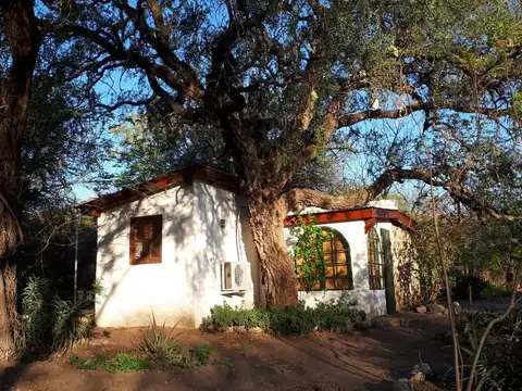 Alquiler temporario Casita c/ Parque y Pileta p/ 2 personas + niño – San Marcos Sierras