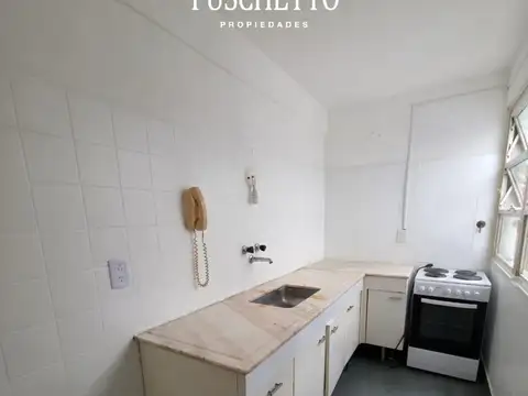 Departamento 2 ambientes con 1 baño