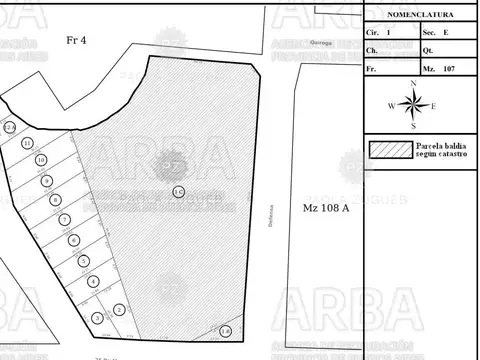 Terreno en Alquiler de 6600,0 m2