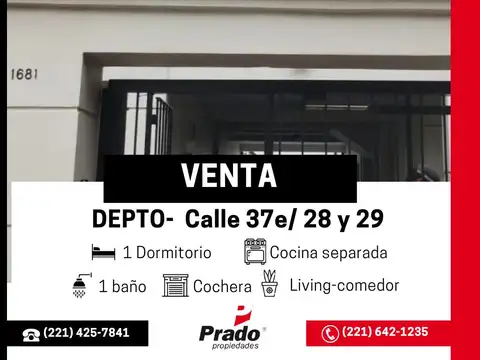 HERMOSO DPTO EN VENTA EN PB CON COCHERA