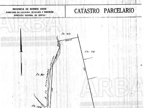 Isla en venta con acceso vehícular