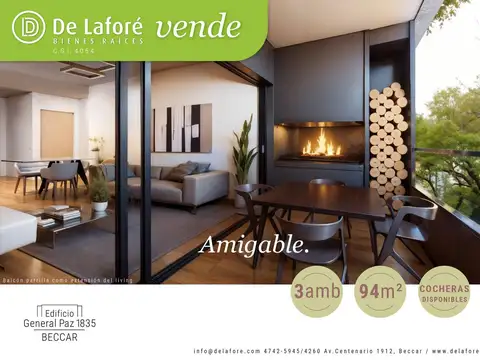 Departamento en Venta de 2 dormitorios