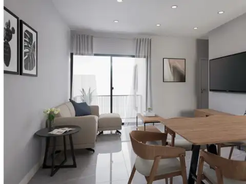Departamento Monoambiente con 1 baño