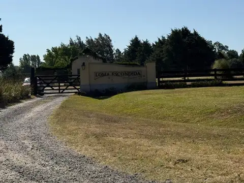 Venta Chacra de 1 Ha con Arroyo en Loma La Escondida.