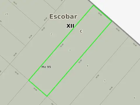 Terreno en Venta en Belen de Escobar, USD 177.000