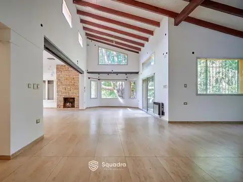 ALQUILER - Casa de dos dormitorios, galería, piscina - Garita 14, Funes.