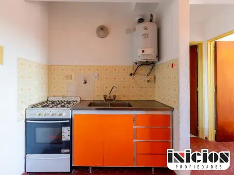 Departamento 2 ambientes con 1 baño