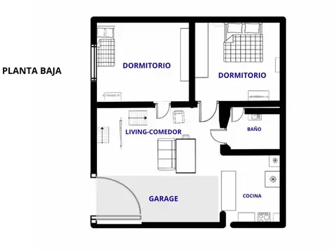 Casa en Venta con 1 cochera