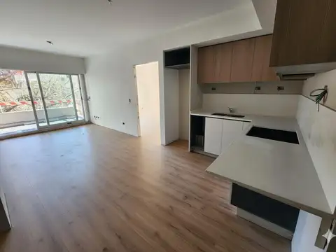 2 ambientes en Boedo con balcón y suite - En construccion