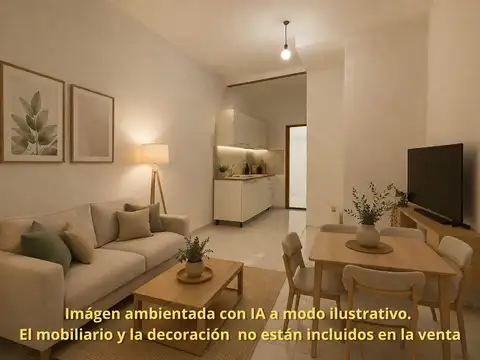 Depto Tipo Casa en Venta de 2 ambientes