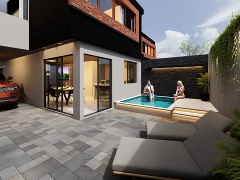 Depto Tipo Casa en Venta con 2 cocheras