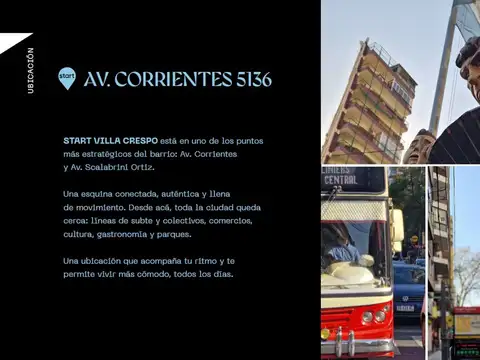Departamento en Venta en Villa Crespo, USD 170.000