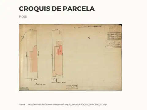 Excelente Casa /Terreno en venta en  Villa Devoto