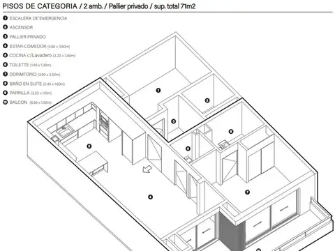 departamento a estrenar